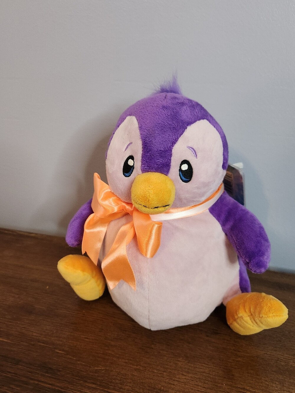Neopets Purple Bruce Penguin Plush Rare 2008 Collectible Has The Tag